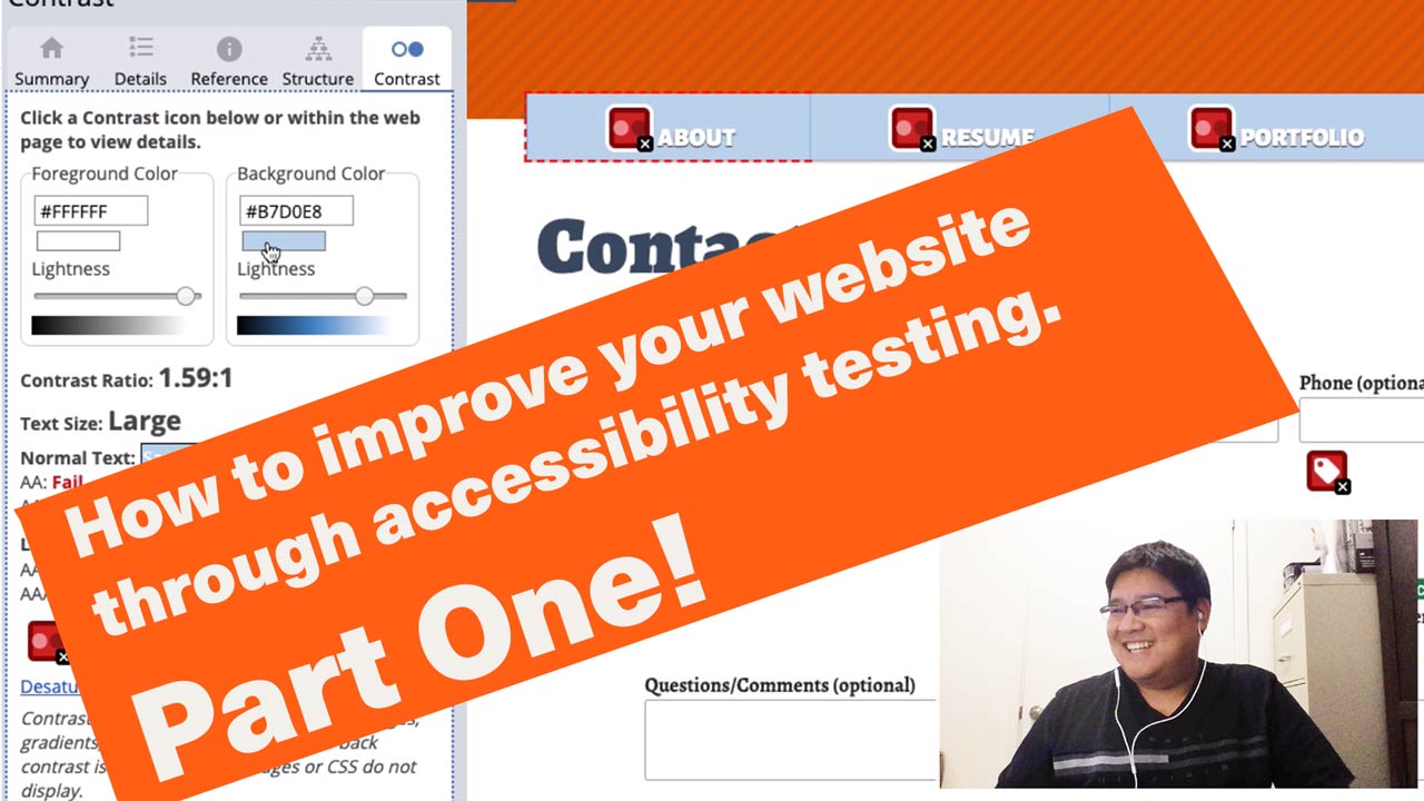 Web Accessibility Testing Made Easy course illustration.